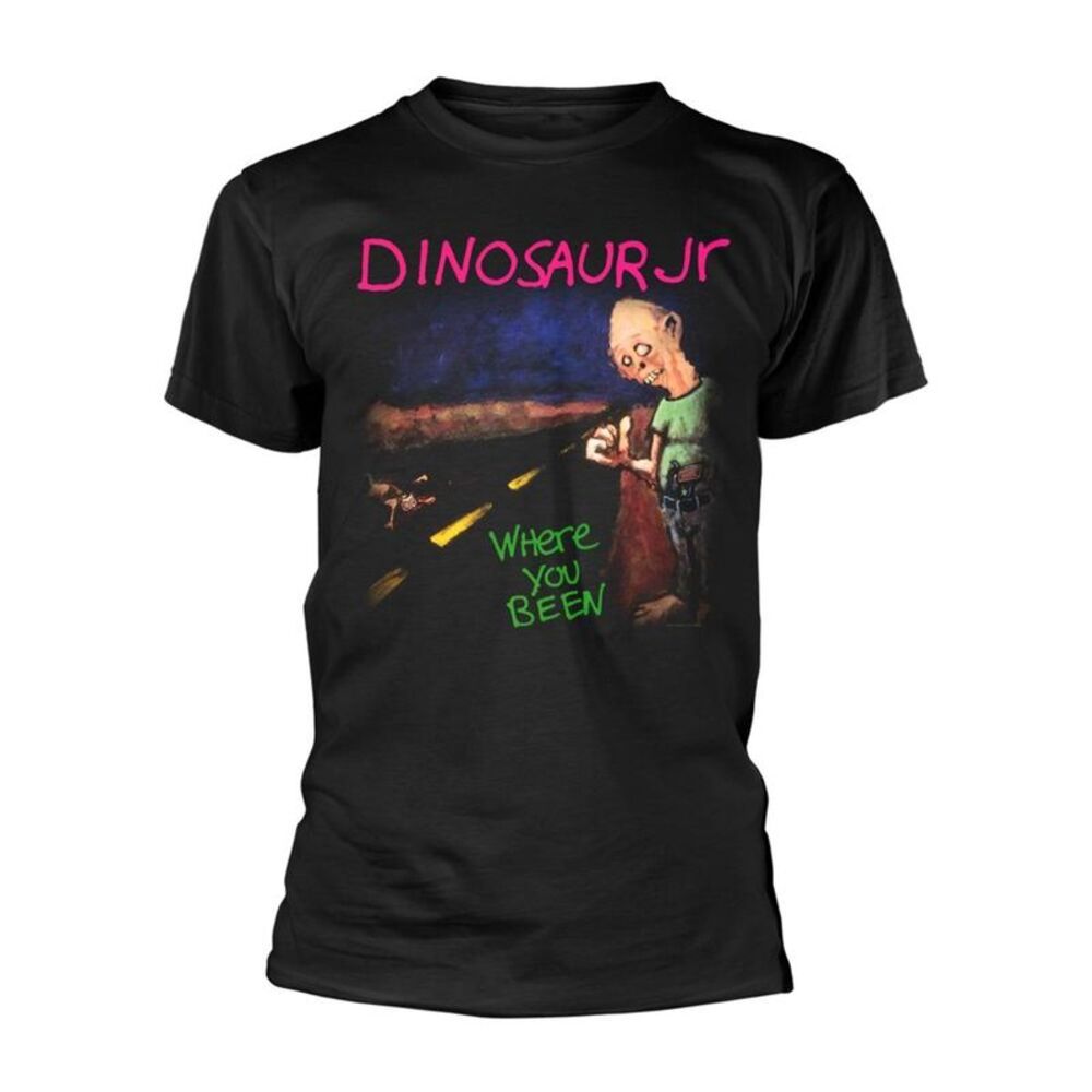 Dinosaur Jr Unisex Adult Where You Been T-Shirt / Black